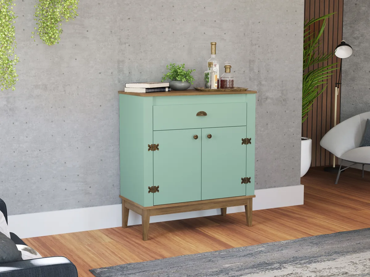 COMODA COLONIAL MOVELBENTO MB1012 MEL/OLIVA