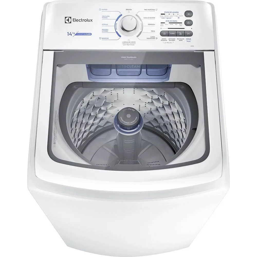LAVADORA ELECTROLUX LED14 14KG BRANCA 220V 3