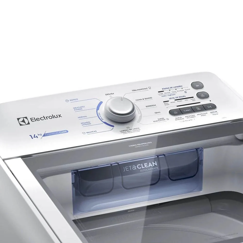 LAVADORA ELECTROLUX LED14 14KG BRANCA 220V 4