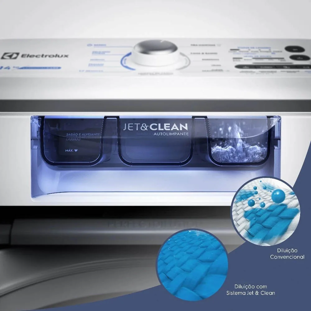 LAVADORA ELECTROLUX LED14 14KG BRANCA 220V 5