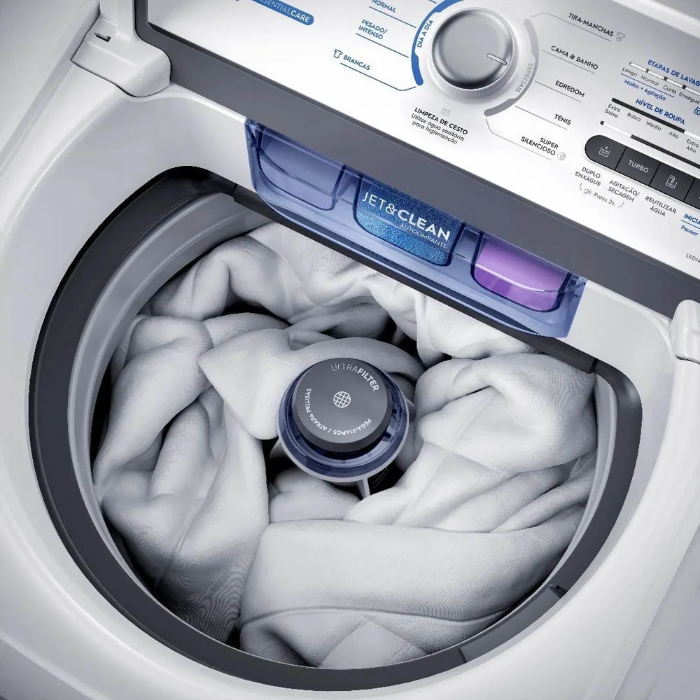 LAVADORA ELECTROLUX LED14 14KG BRANCA 220V 6