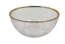 CONJ BOWLS BTC SY0035 BORDA DOURADA 4PÇS