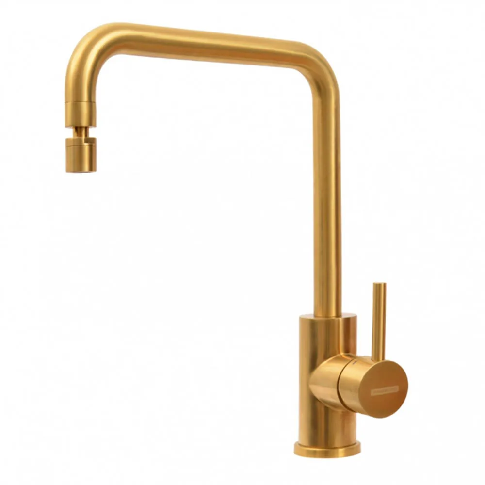 MISTURADOR MONO TRAMONTINA 94520/312 INOX ANGOLARE GOLD(BL)
