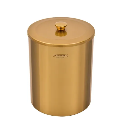 LIXEIRA TRAMONTINA 5L 94540/051 GOLD(BL)