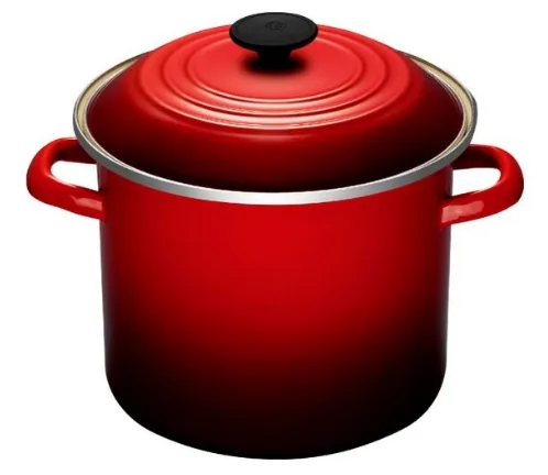 PANELA STOCKPOT LE CREUSET 7,6L 22CM VERMELHO CERISE(BL)