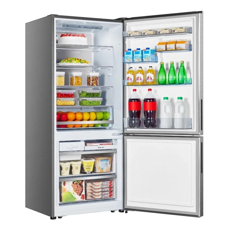 REFRIGERADOR HISENSE RB52W 397LT FROST FREE INVERTER PORTAS REVERSIVEIS INOX 220V 2