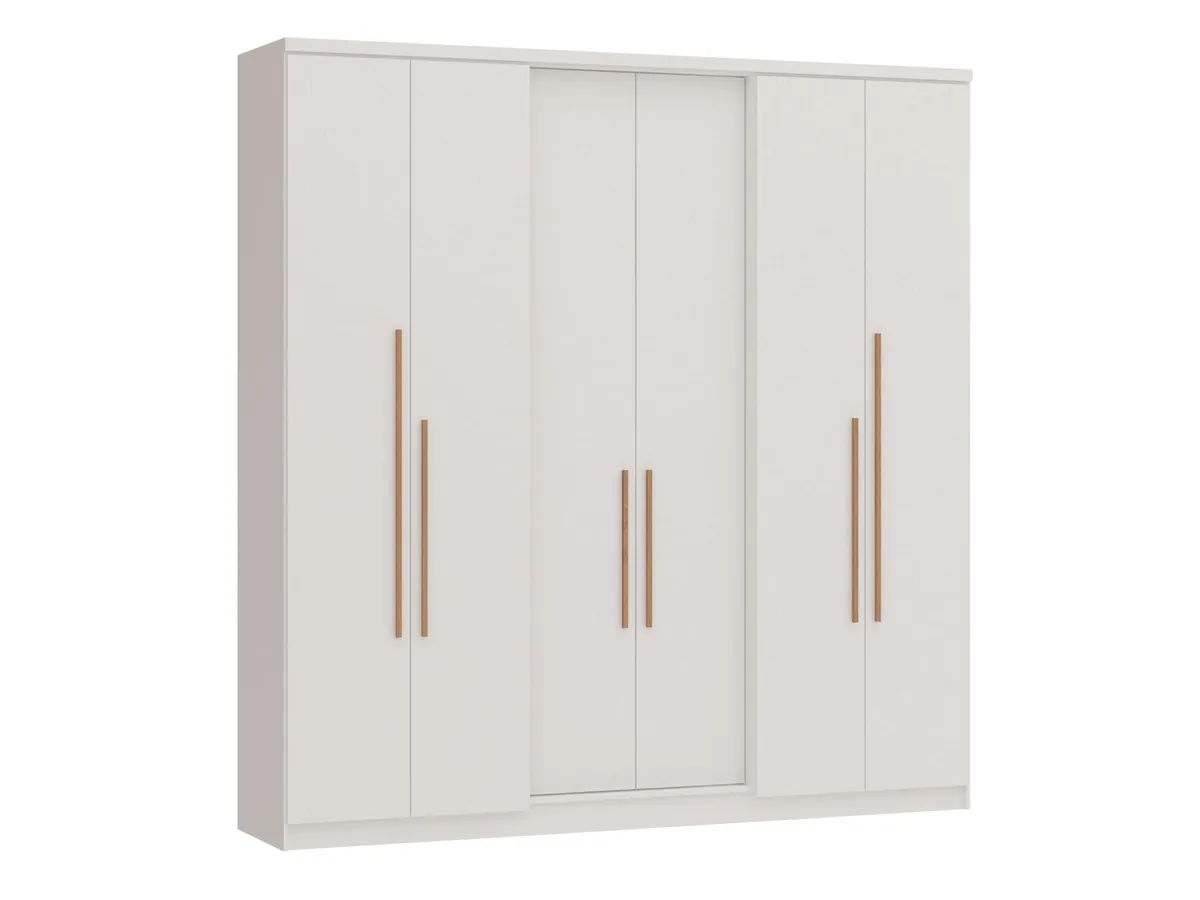 ROUP. CASTRO NEW SONATA 3272A 6PT MDP BRANCO/BRANCO 2.10LX2.18A 2