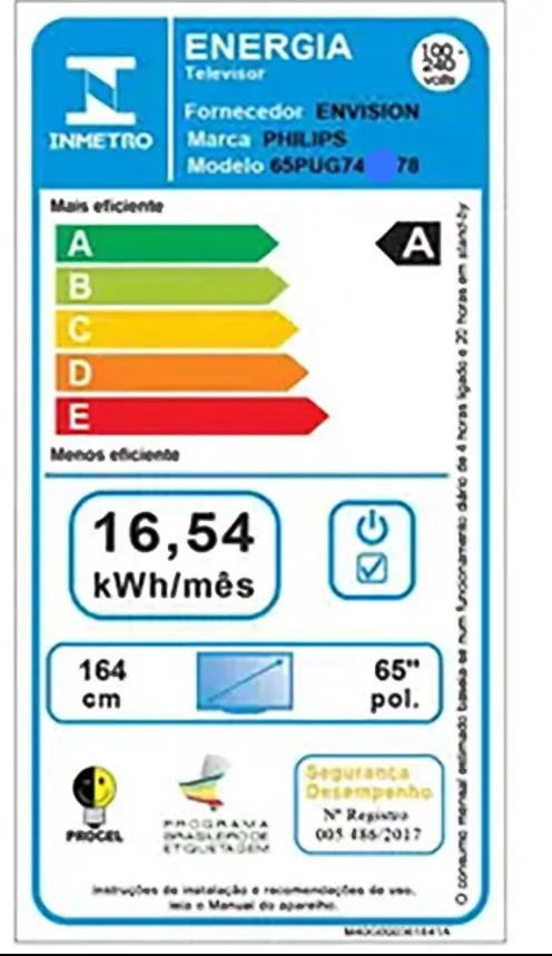 TV PHILIPS 65" 65PUG7408/78 LED SMART UHD 4K 2
