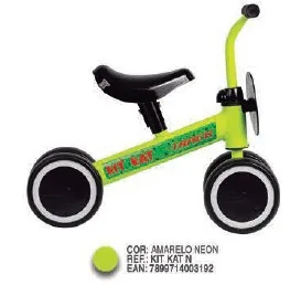 BICICLETA BALANCE TRACK KIT KAT VERDE NEON