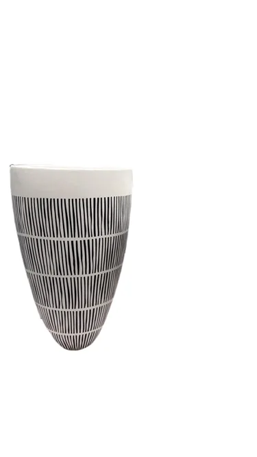VASO KZ POTTERY CORNER QMC154 EM CERAMICA(BL)
