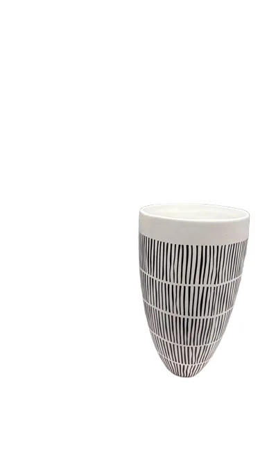 VASO KZ POTTERY CORNER QMC153 EM CERAMICA(BL)