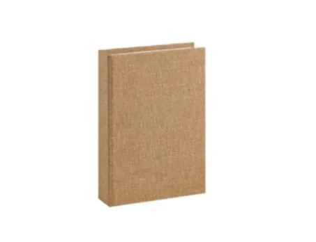 LIVRO CAIXA MOAS 13593  MDF REVESTIMENTO EM LINHO 2