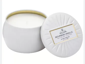 MINI VELA LATA VOLUSPA 6824 25H BOURBON VANILLE(BL)