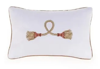 ALMOFADA TRUSSARDI 0.30X0.50 MONTEROSSO(BL)