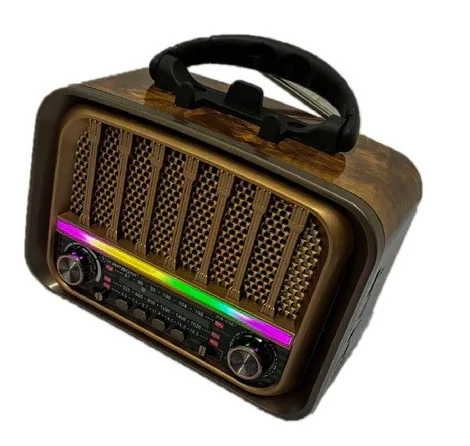 RADIO  RETRO C/BLUETOOTH/USB/SD/AUX AM/FM KA-5587 ANTIGO: KA-3188