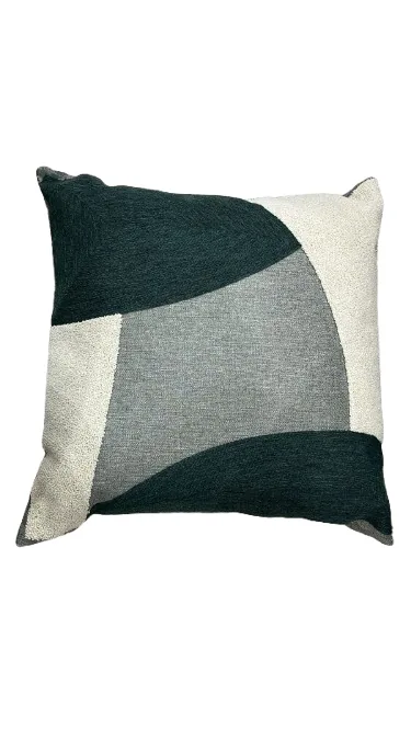 ALMOFADA DECORTEXTIL132-24 LINHO TAPECARIA 0.52X0.52 VERDE(BL)