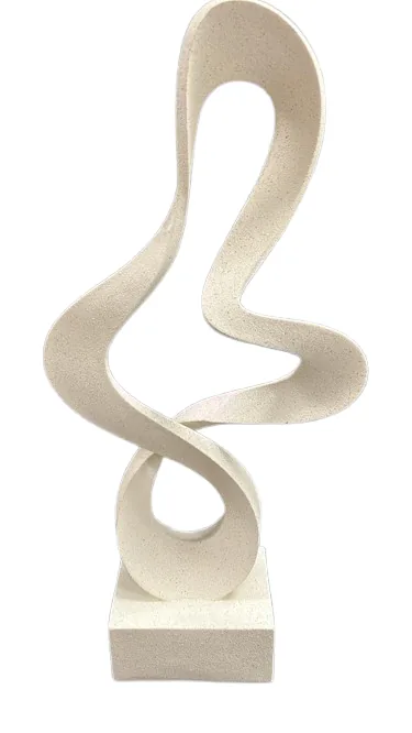 ESCULTURA MART 19823 POLIRRESINA(BL)
