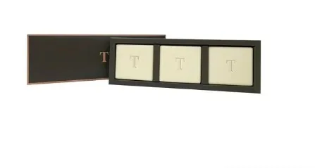 KIT TRUSSARDI 3 SABONETES LA LUCE 100G(BL)