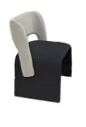 CADEIRA FIBRAS CHIES SEVEM PRETO GRAFITE(BL)