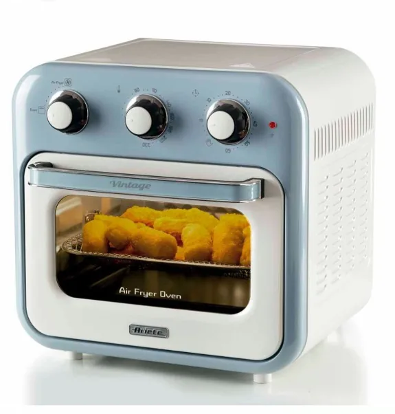 FRITADEIRA AIR FRYER ARIETE OVEN VINTAGE AZUL 220V(BL)