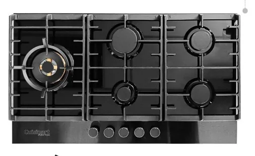 FOGAO MESA 5B CUISINART 75CM 220V(BL)