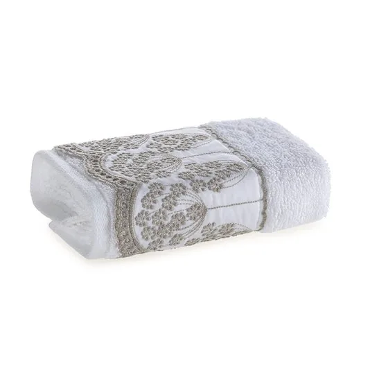 JOGO TOALHA LAVABO TRUSSARDI 0.30X0.50 RAFFINATO SORTIDO(BL)