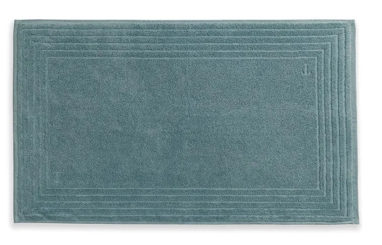 TOALHA PISO TRUSSARDI 48X80CM  LINEE AZUL MARE(BL)