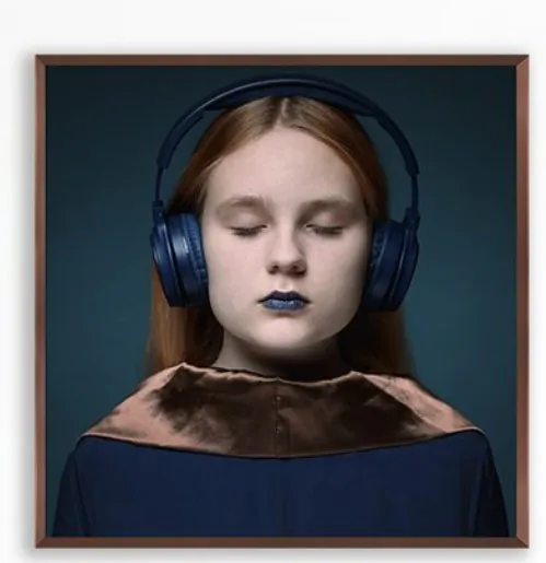 QUADRO ARTIMAGE BLUE BEATS MD1175 123X123(BL)