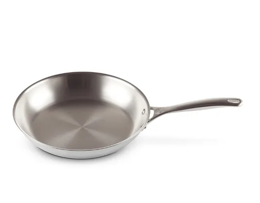 FRIGIDEIRA LE CREUSET RASA C/ALÇA 28CM INOX(BL)