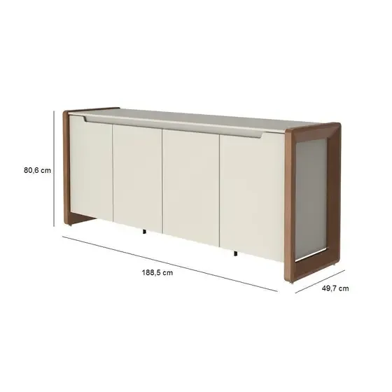 BUFFET PROVINCIA BRISTOL OFF WHITE 1.80(BL) 2