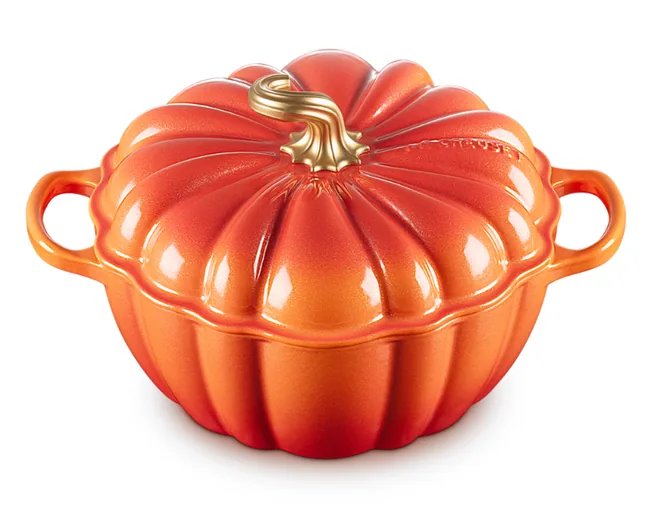 PANELA REDONDA LE CREUSET ABOBORA 24CM PEG FLAMME(BL)
