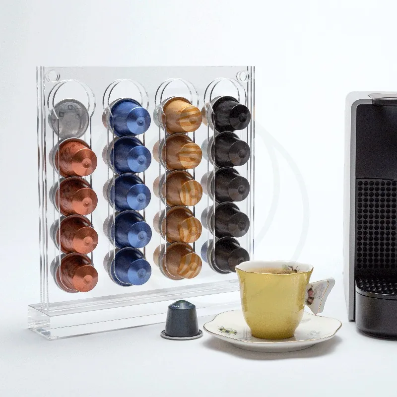 SUPORTE CAPSULAS NESPRESSO ONOM ACRILICO 5809(BL)