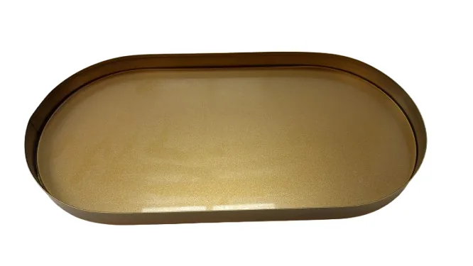 BANDEJA MART 19885 METAL VIDRO M(BL)