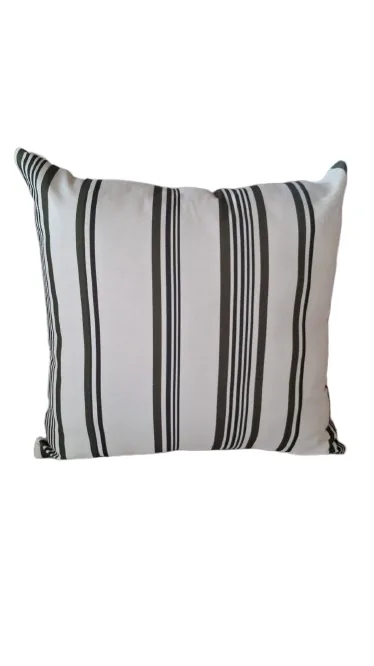 ALMOFADA 462-05 DECORTEXTIL LINHO ACQUA 0.55X0.55 LISTRAS MUSGO(BL)