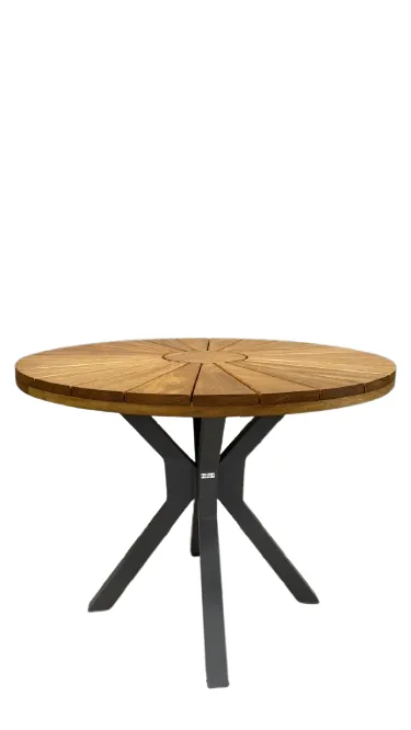 MESA JANTAR ALUMAX 806 VILLA REAL 1.00MT CINZA(BL)