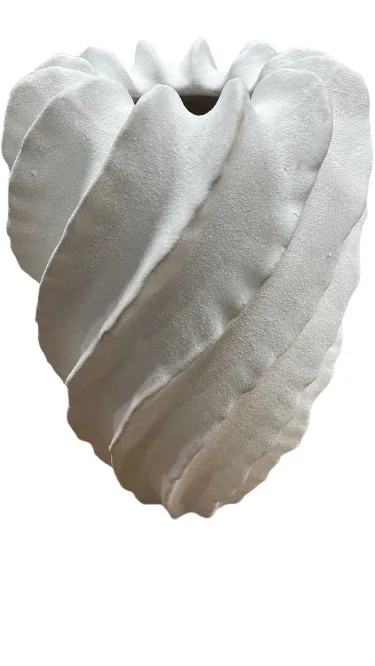 Vaso florarte  porcelana branco 59055001(bl)