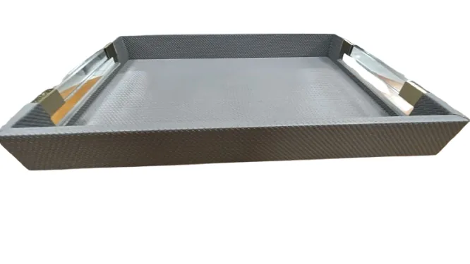 Bandeja florarte revestimento pu cinza 87000002(bl)
