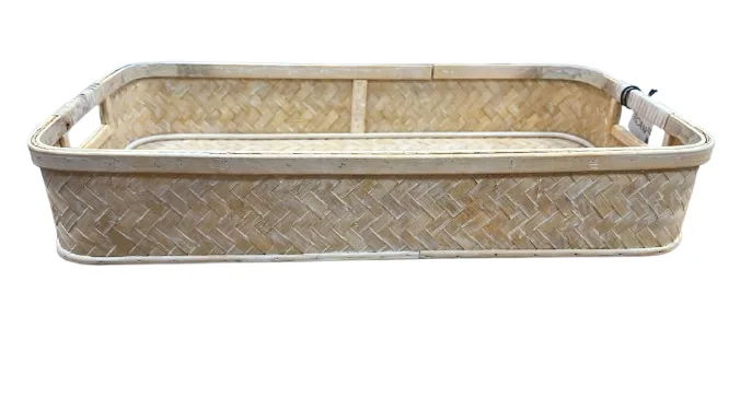 Bandeja florarte fibra bege 86758001(bl)