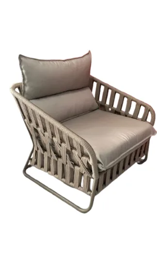 POLTRONA ALUMAX LIA CORDA RAMY(BL) 2