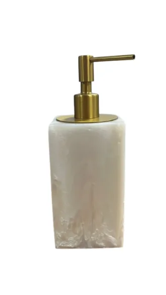 SABONETE LIQUIDA QUADRADA RESIMETAL METAL OURO 250ML(BL)