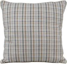 ALMOFADA 244-03 DECORTEXTIL RUSTICA 0.52X0.52 XADREZ(BL)