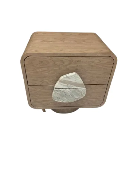 MESA AUXILIAR LUCATTI VIDRO 82814 M(BL)