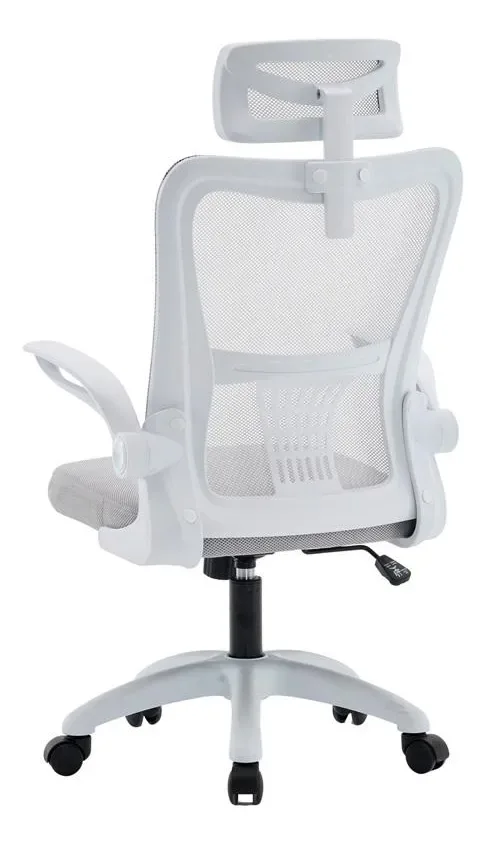 CADEIRA OFFICE RIVATTI BALTIMORE TELA MESH BRANCA(BL) 2