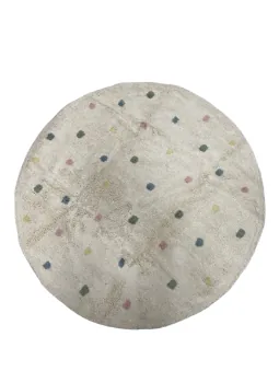 TAPETE TAPIS 1.20 ALGODAO CONFETE(BL)