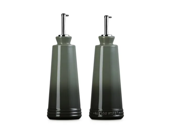 CONJ. OLEO E VINAGRE LE CREUSET 300ML THYME(BL)