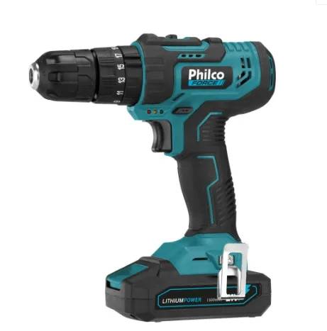 Parafusadeira/furadeira philco ppf21m c/maleta 21v bivolt