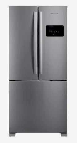 REFRIGERADOR BRASTEMP BRO85MKBNA 559LT 3PORTAS SIDE BY SIDE  INVERSE INOX 220V