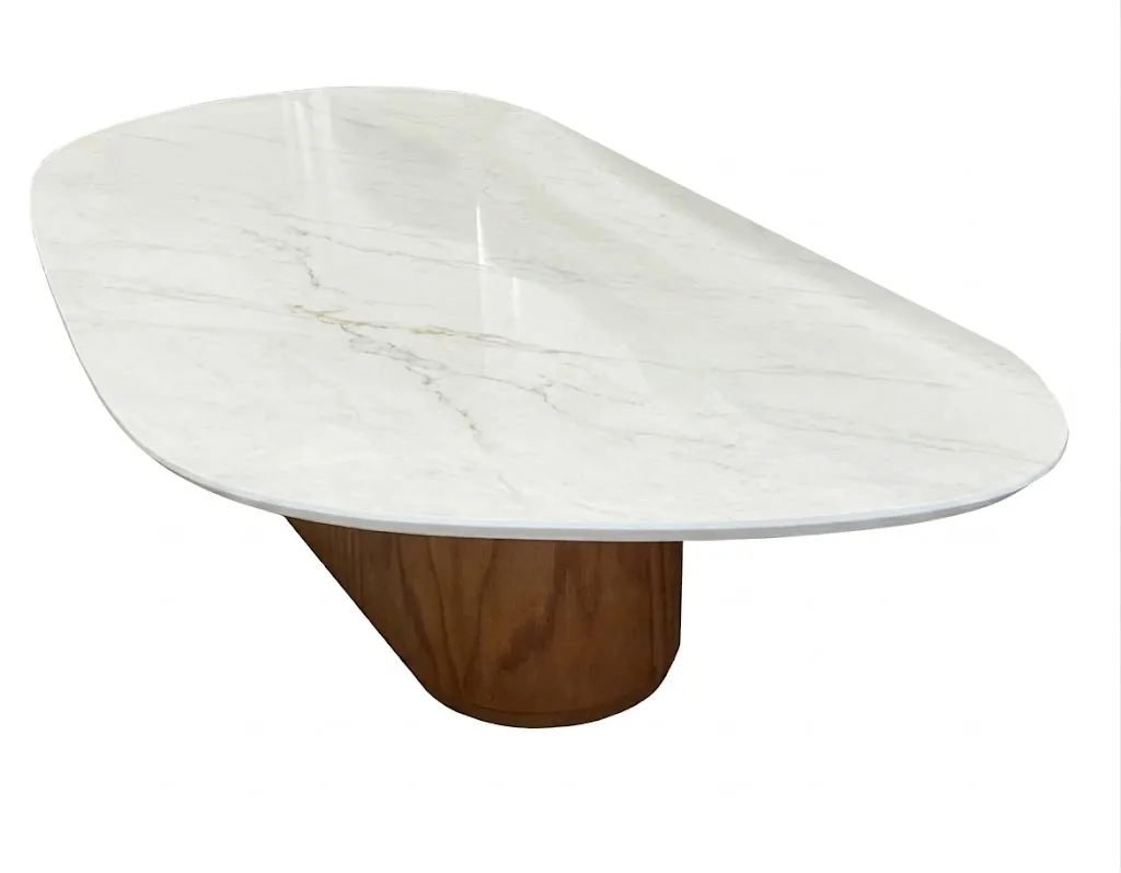 MESA CENTRO ITAMOVEIS ORG TS CARRARA 1.20MT(BL)