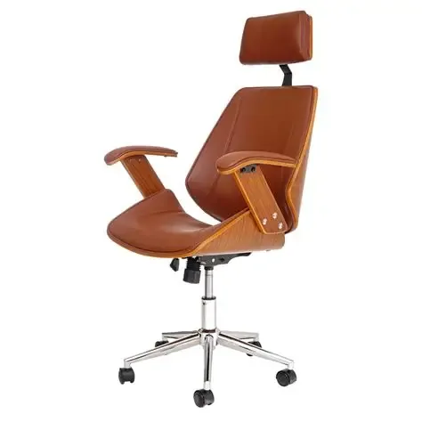 CADEIRA OFFICE RIVATTI 3504 LISBOA PRESIDENTE MARRON(BL)