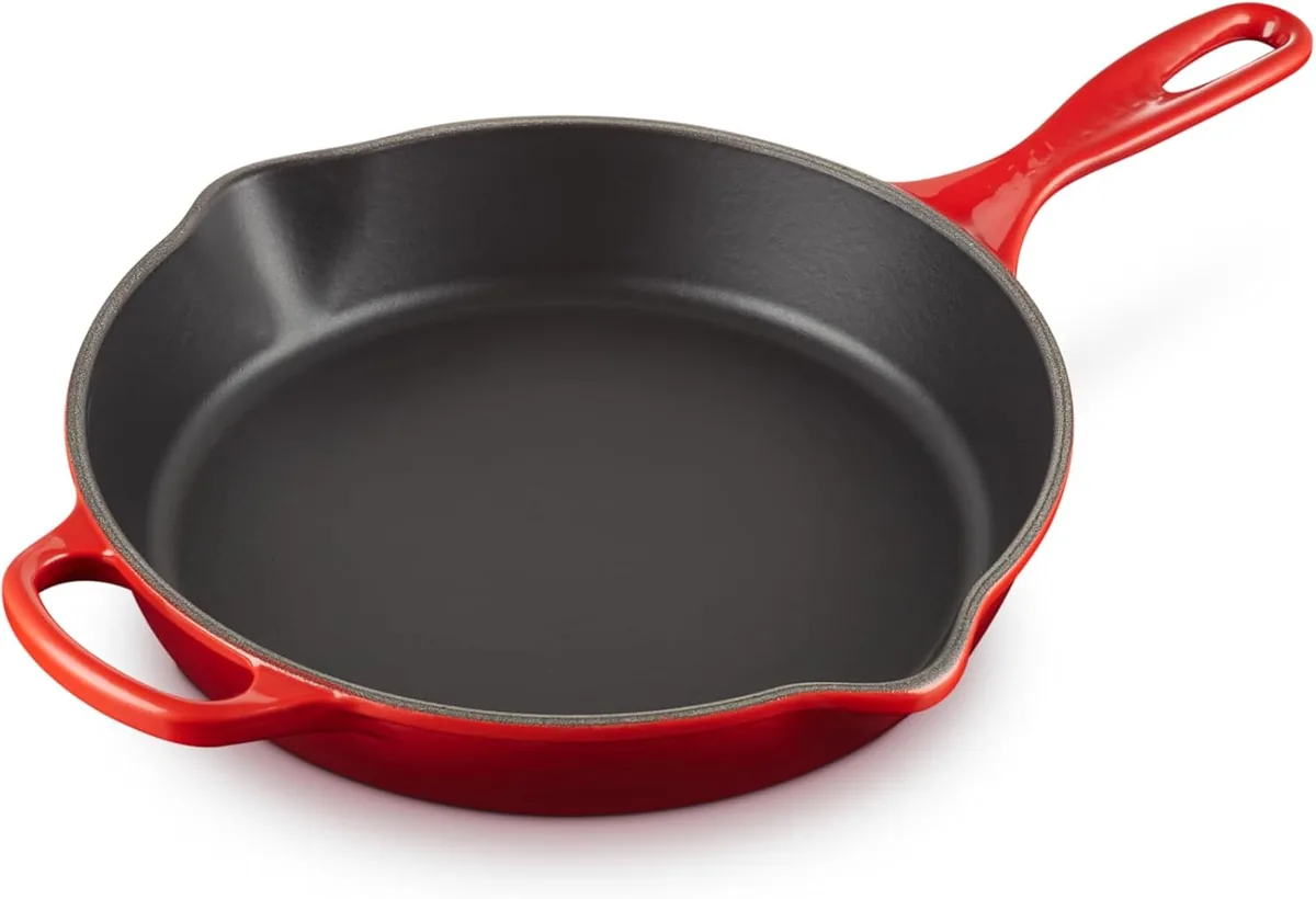 FRIGIDEIRA LE CREUSET SKILLET REDONDA FUNDA  26CM VERMELHO(BL)